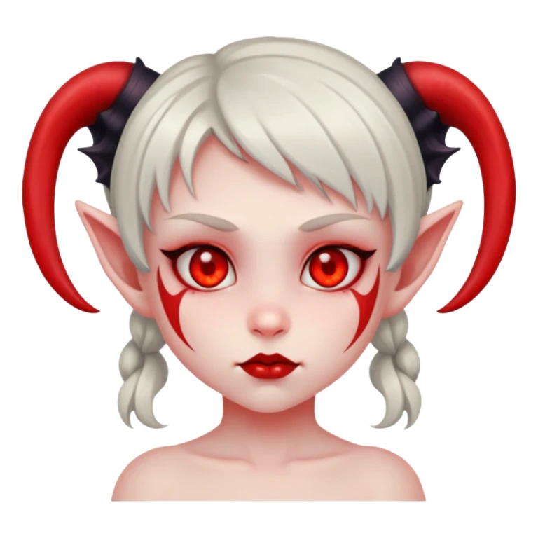 A little demon girl sticker