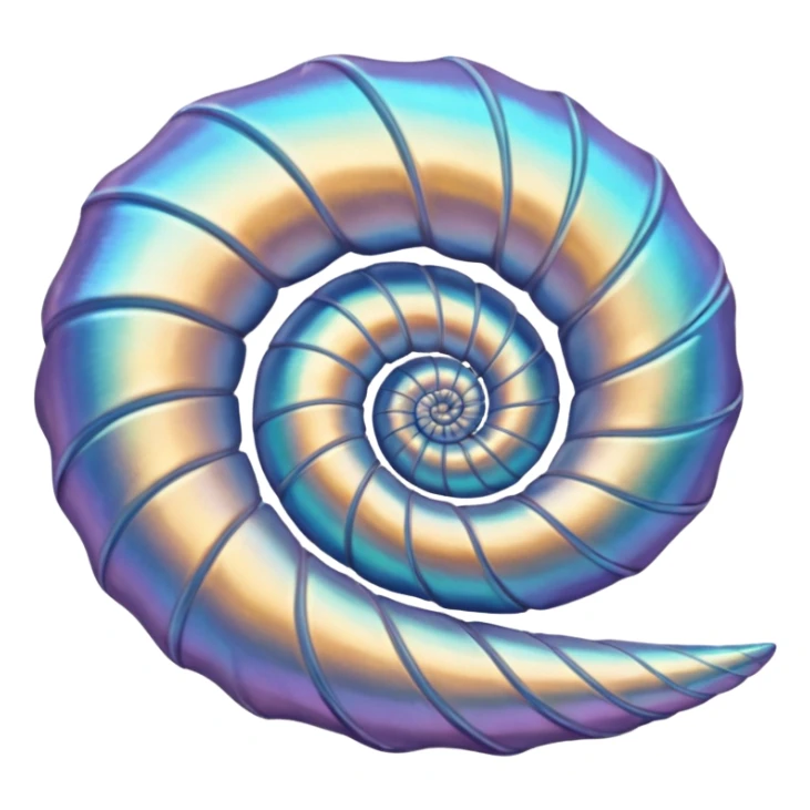 coquillage sticker