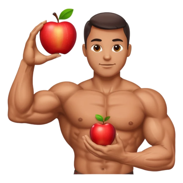 nutrition with a muslce  sticker