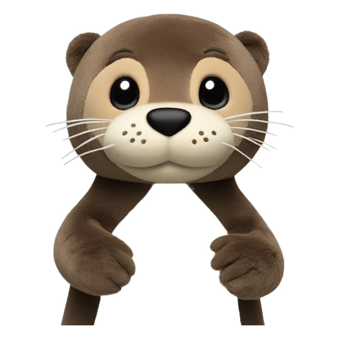 Brooke the otter Jellycat stuffed animal  sticker