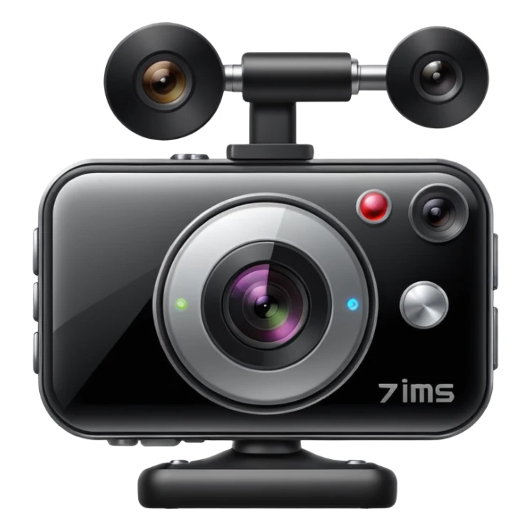 smart camera for recording football games sticker