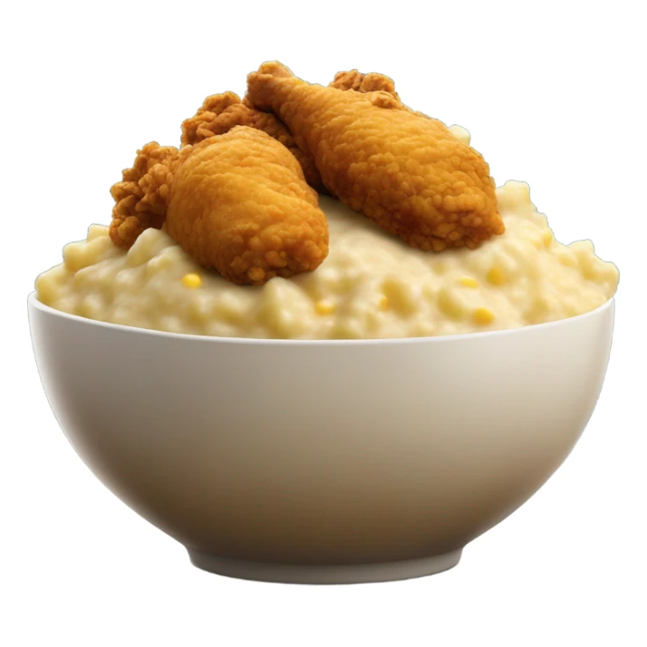 Kentucky fried chicken bowl sticker