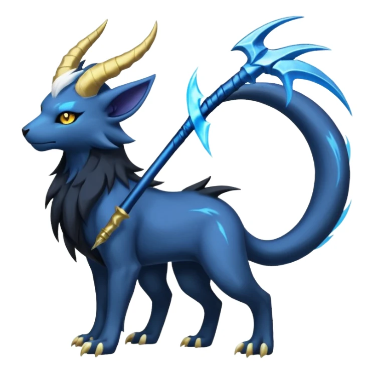 Luxray-Manectric-Absol-fusion, full body sticker