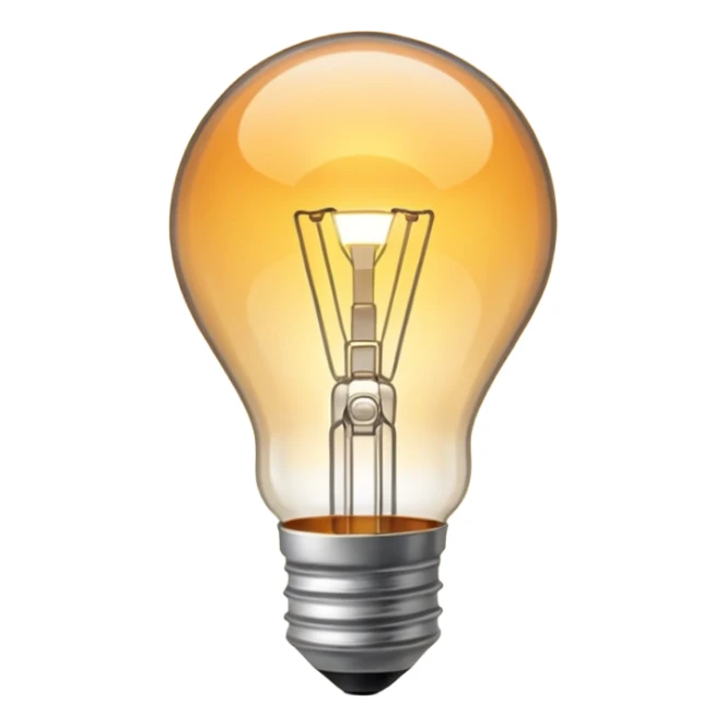 lightbulb sticker