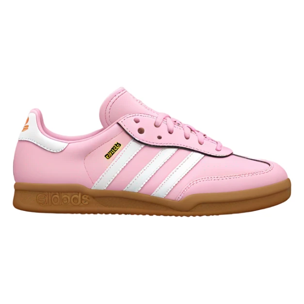 adidas samba baby pink sticker