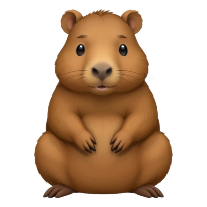 Capybara sticker