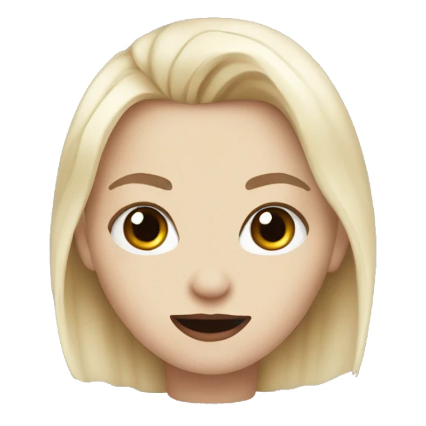 Vampire sweet white girl  sticker