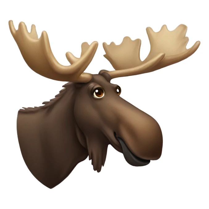 Moose sticker