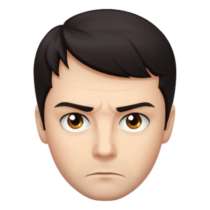 Andrew Tate bold hair sticker