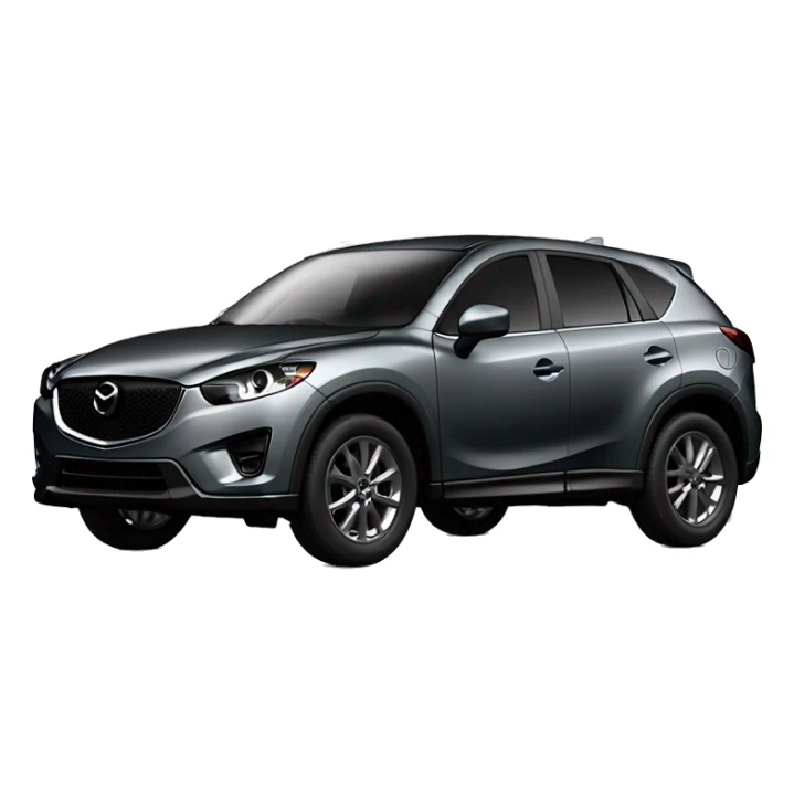 mazda cx5 polymetal grey with dark rims sticker