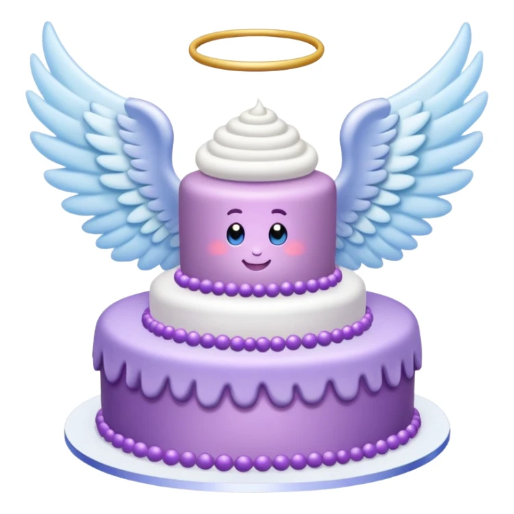 PURBLE PLACE CAKE BEING MADE IN HEAVEN sticker