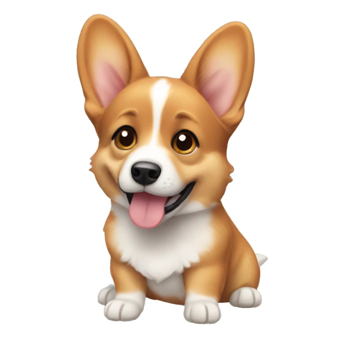 Corgi puppy  sticker