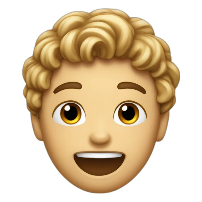 Emojie qui frappe sa main sur son visage sticker