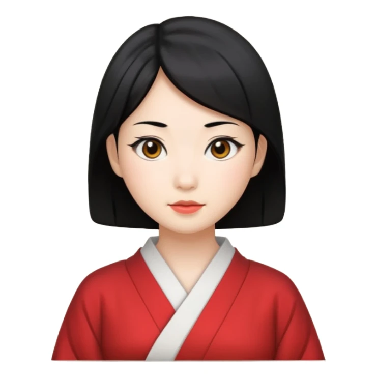 japanese woman sticker