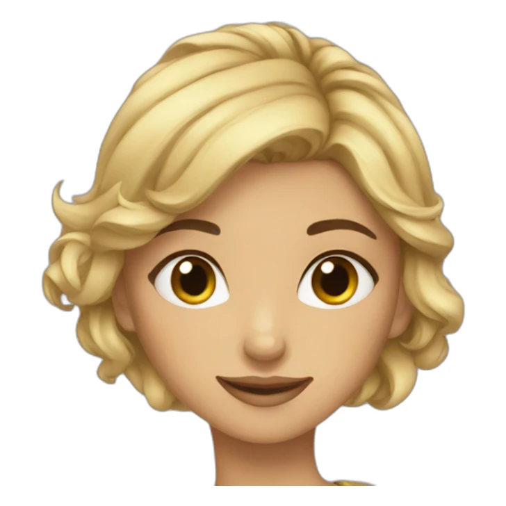 Wonderful girl sticker