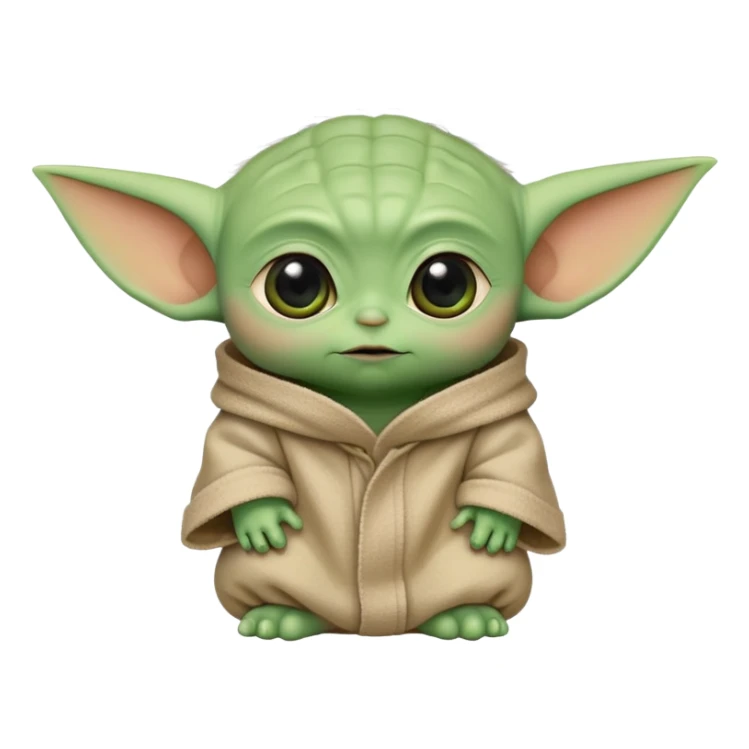 Baby yoda cute sticker