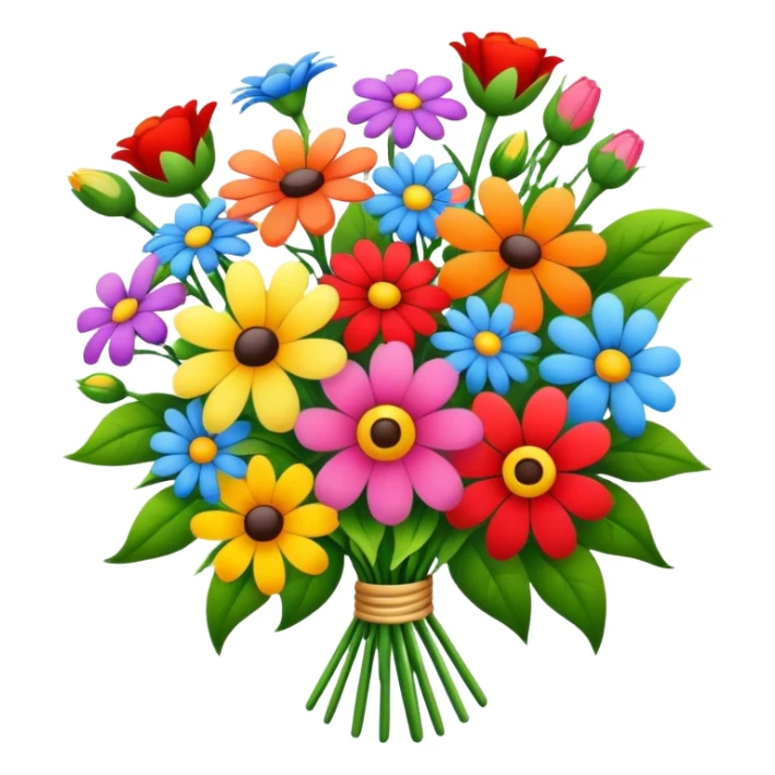 Bouquet of flowers sticker