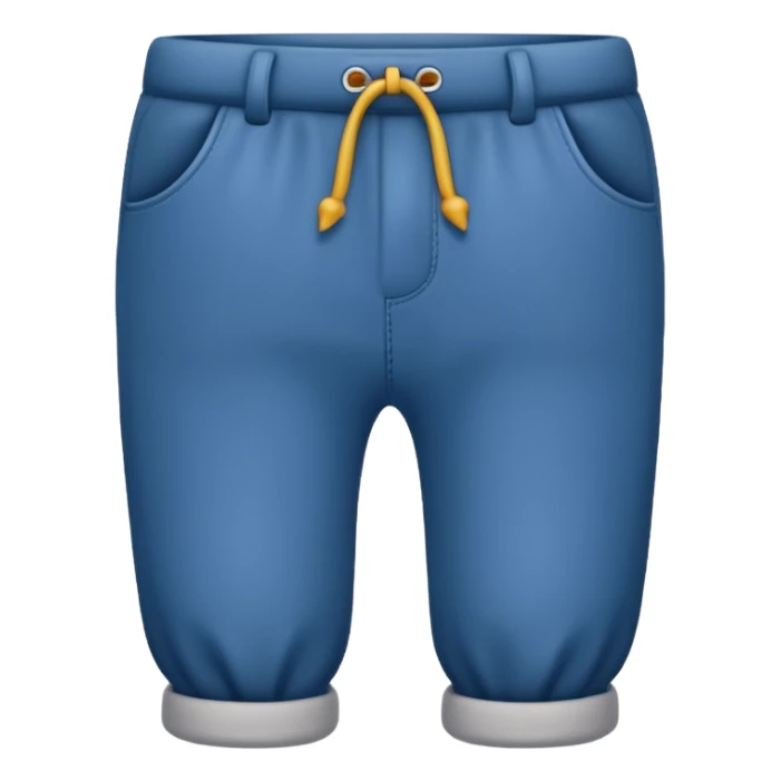 A little guy with no limbs but legs with pants ☺️👖 sticker