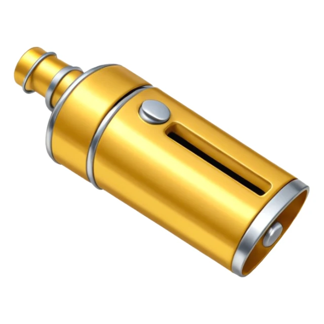 just a referee whistle. normal metal whistle used in sports sticker