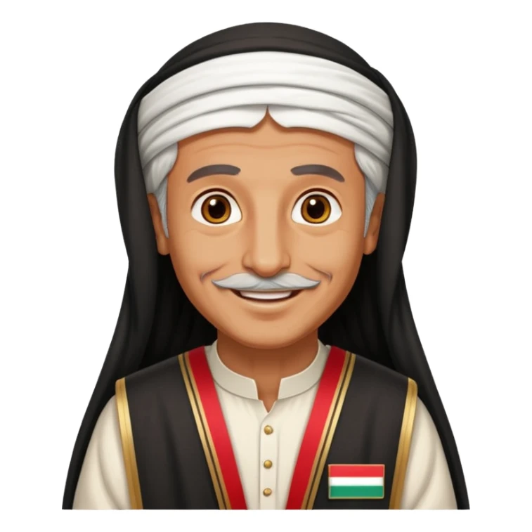 old emirates guys wearin gUAE cloths sticker