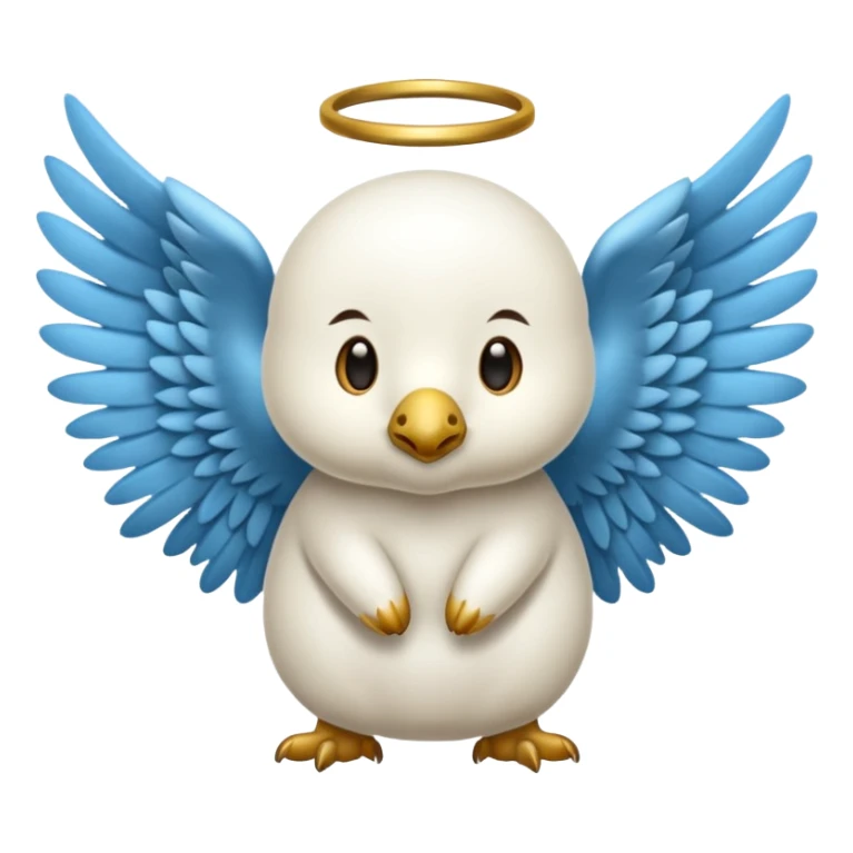 un animal ange de mongolie sticker