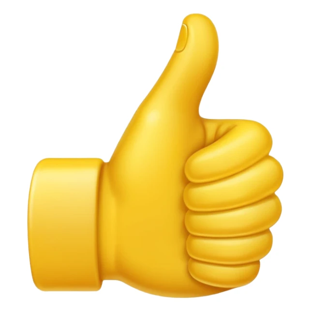 thumbs up emoji sticker
