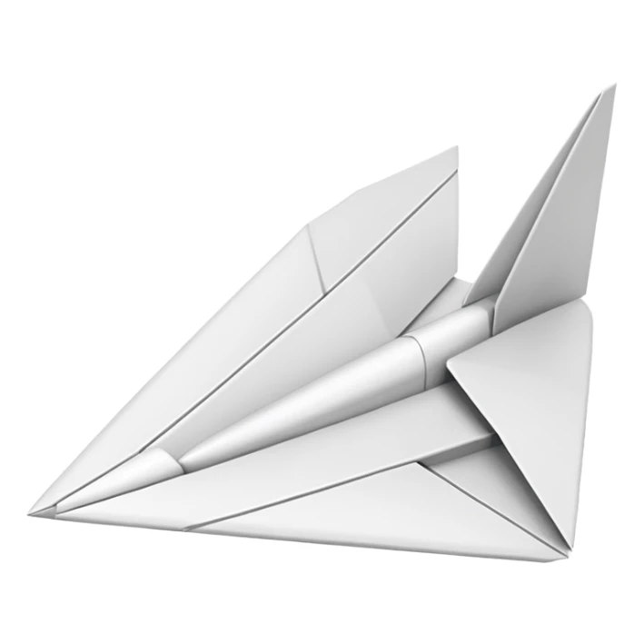 телеграм белый самолетик sticker