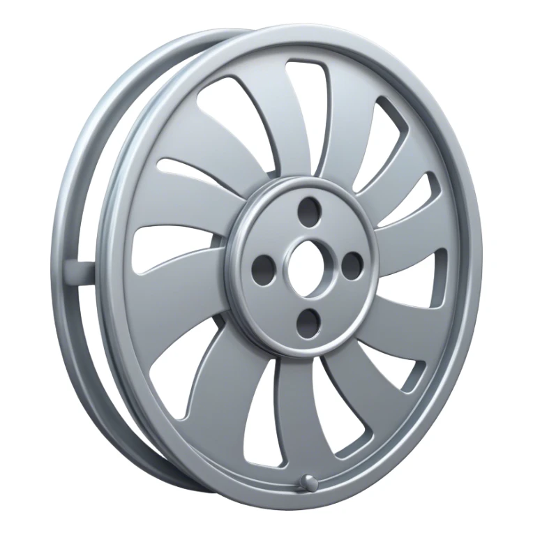 Film reel with cold  sticker