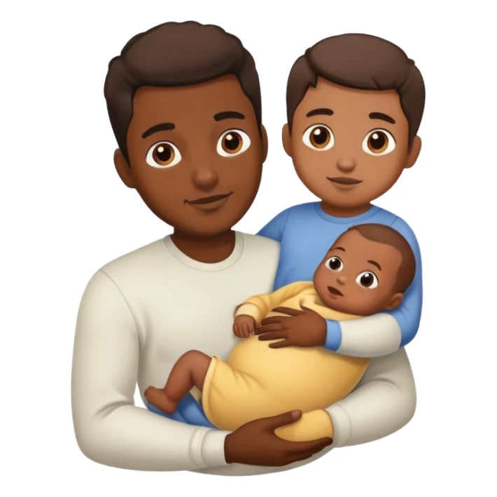 Baby dad sticker