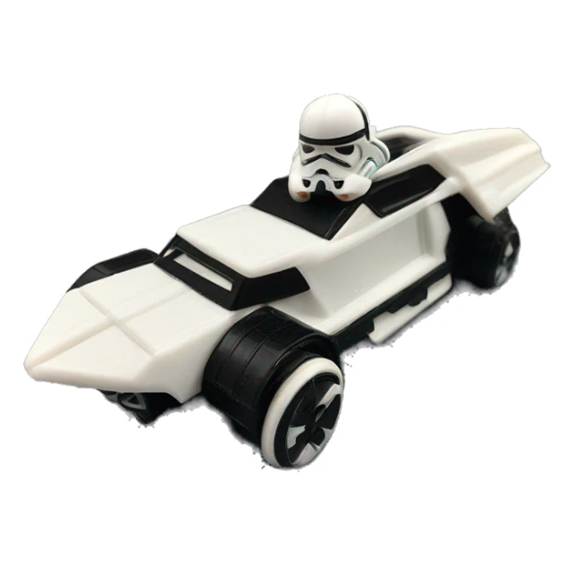 Hot Wheels Star Wars Character Cars 1st Order Executioner car sticker
