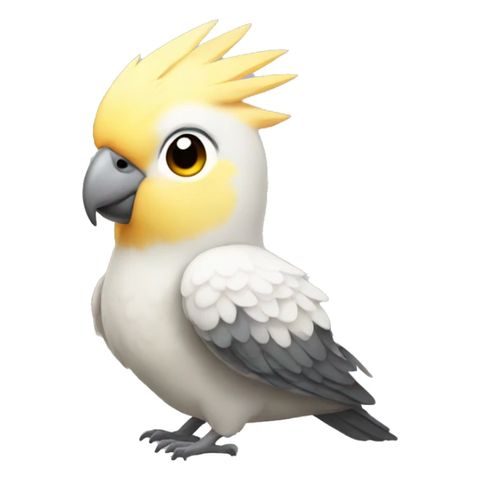 cockatiel bird female sticker