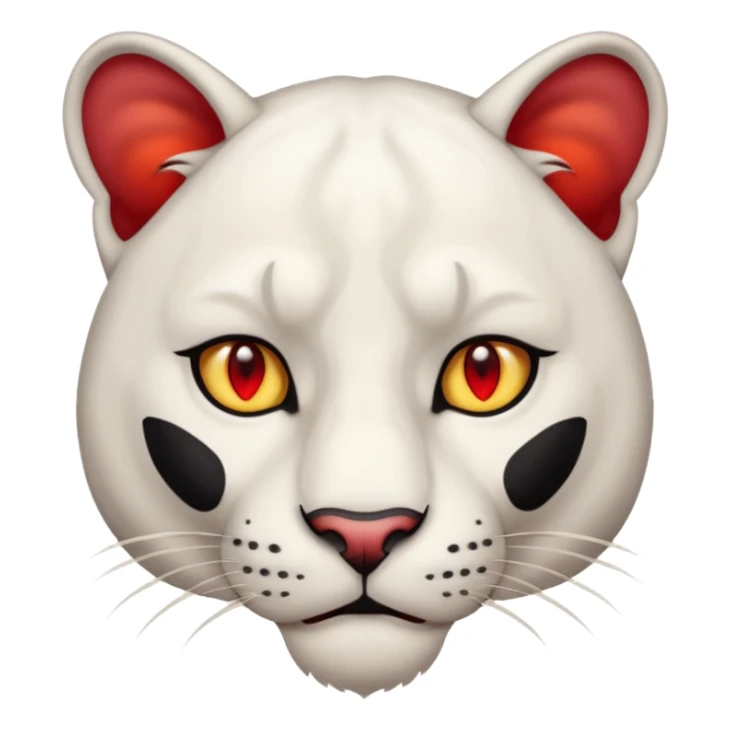 white panther emoji. As one would see on discord, that looks like Samuel Ayers from "The Smoke Room". make sure his eyes are red NO RED EARS, like the image sticker