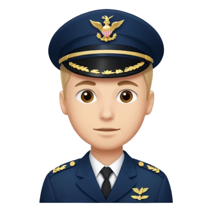 male navy soldier sticker