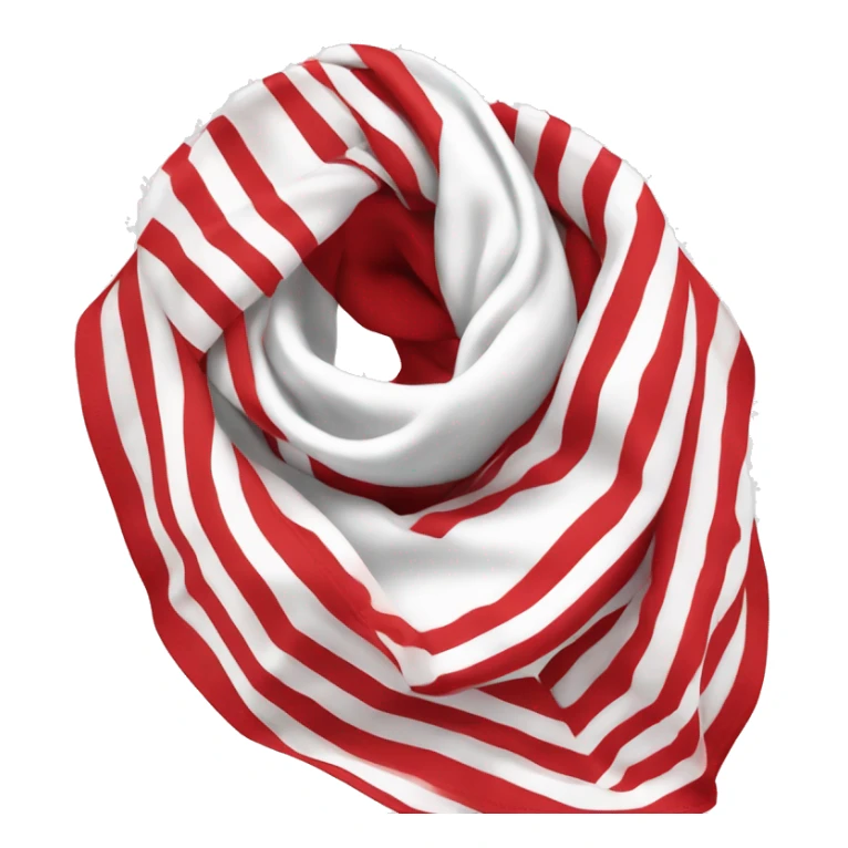 Foulard scout rouge et blanc  sticker