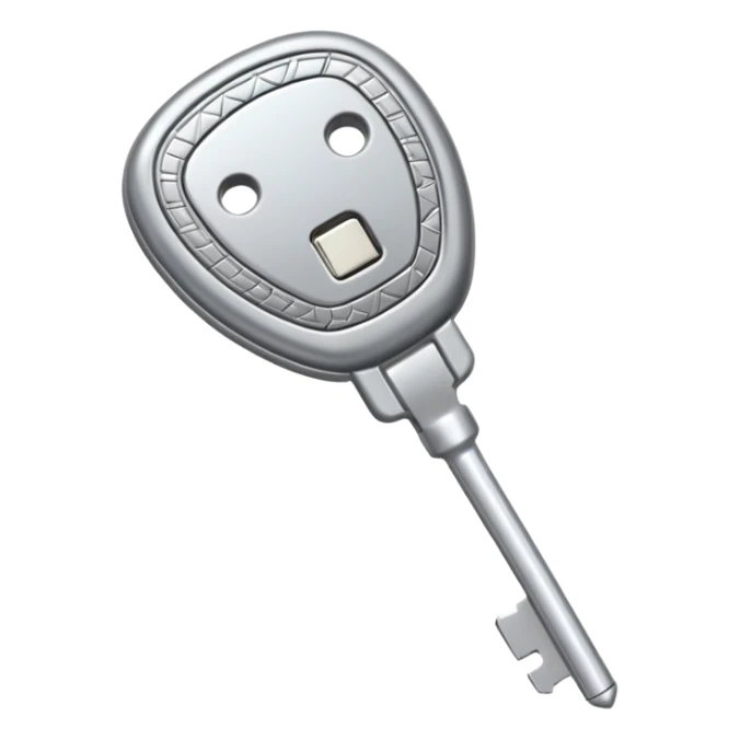 llave de carro sticker