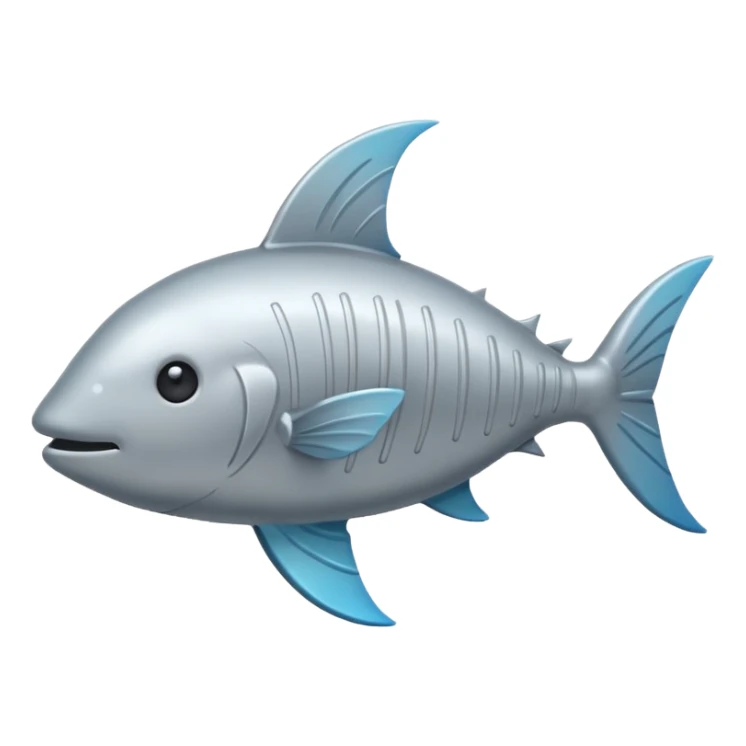 Emoji of Sunfish (also known as moonfish) sticker