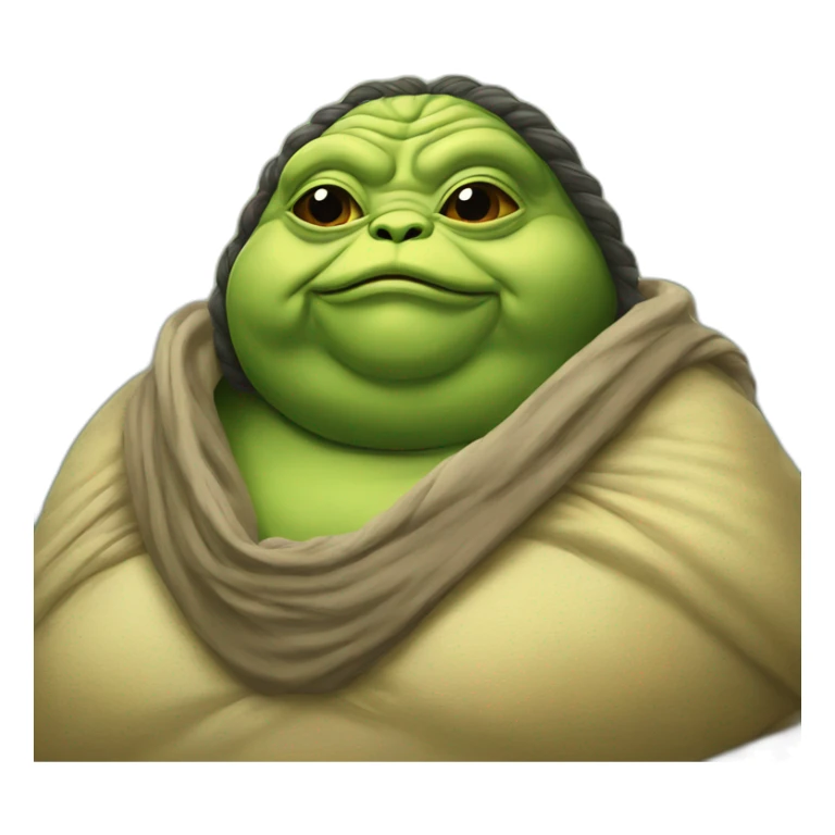jabba-the-hutt-girl sticker