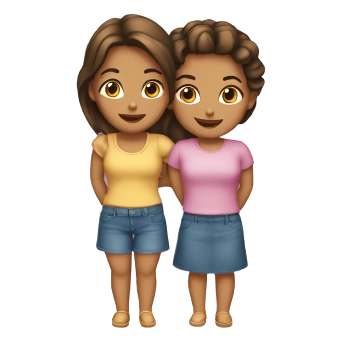 De dos mejores amigas  sticker