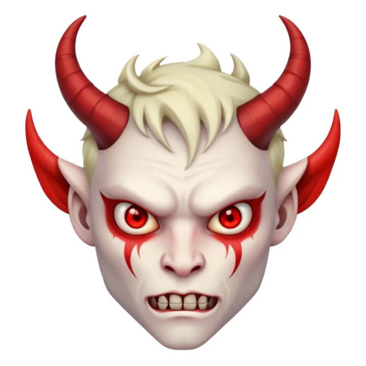 Real young demon sticker