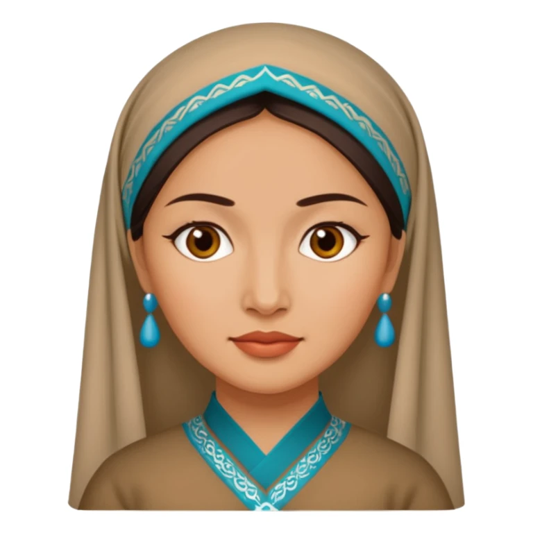 Uzbek woman  sticker
