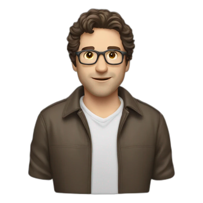 jonathan glazer director of zone of interest brown hair sticker