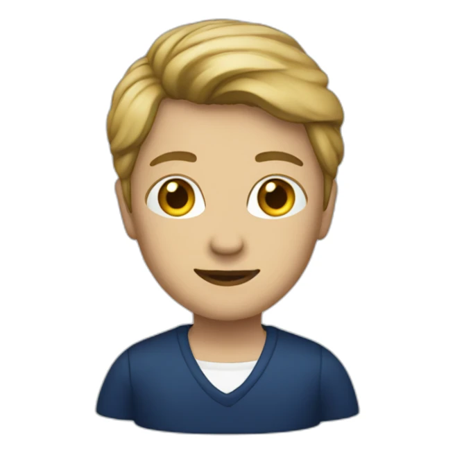 Stakeholder dark blue outfit sticker