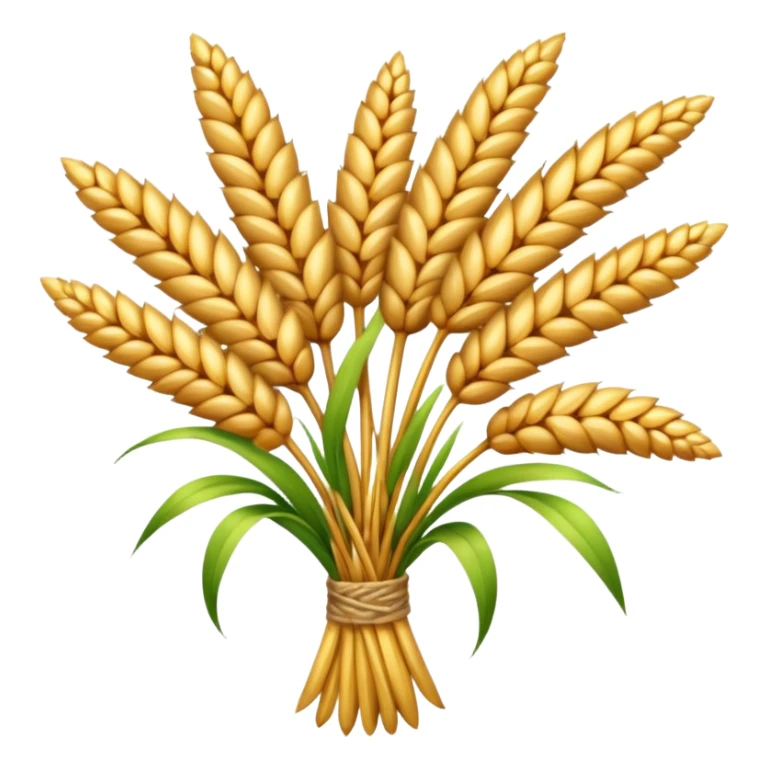 bouquet of ears of grain sticker
