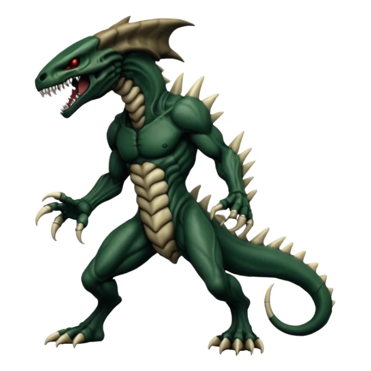  Venom-Marowak-Xenomorph-hybrid-fantasy-creature (full body) sticker