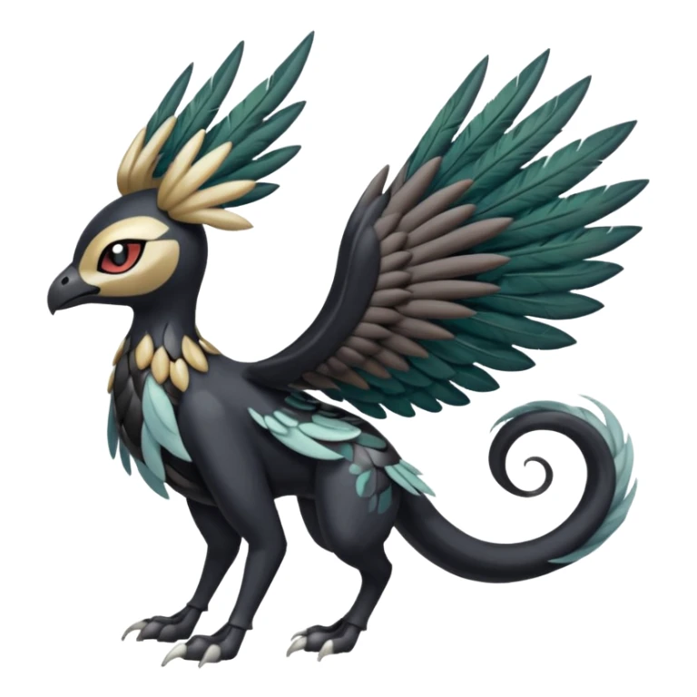 Meloetta-Nargacuga-Pokémon-Fakémon-creature sticker
