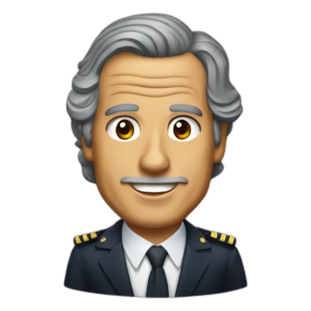 marcelo rebelo de sousa in the sea sticker