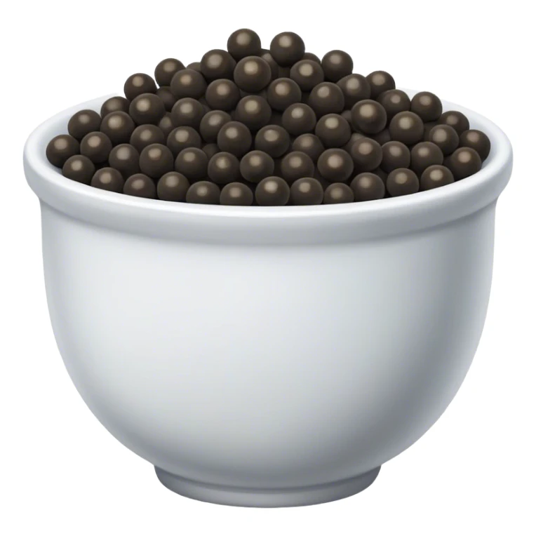 bowl of peppercorn sticker