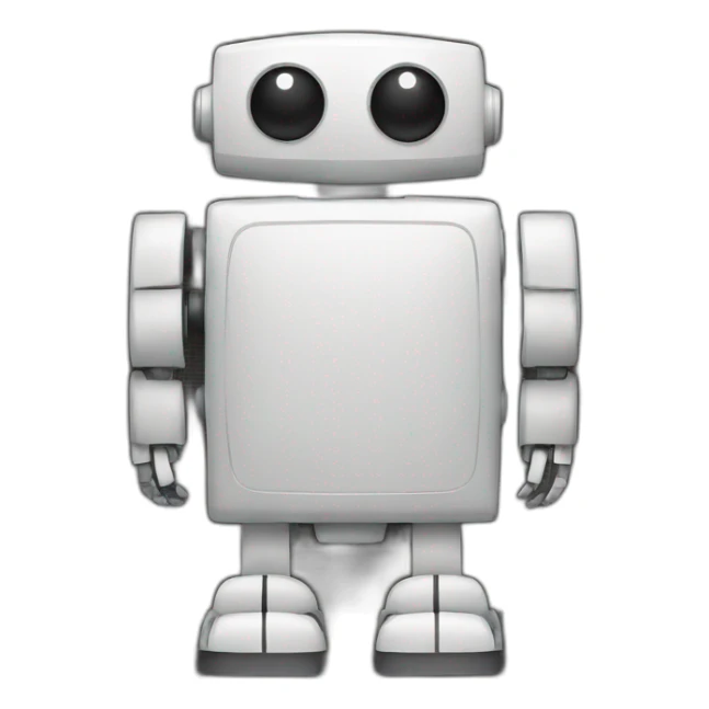 go sign robot sticker