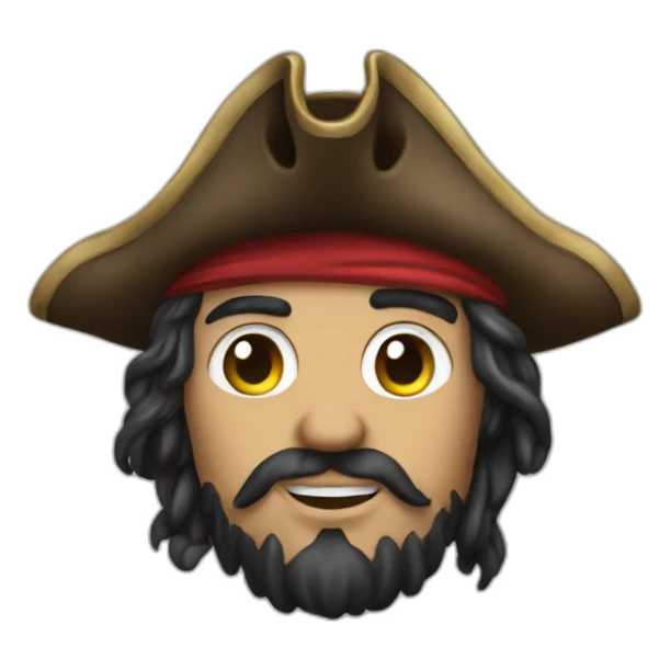 Un pirate amoureux  sticker