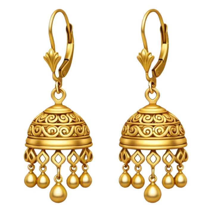 Little jhumka emoji sticker